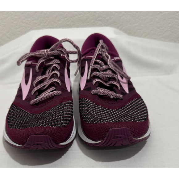 Womens Brooks REVEL Running Shoes Purple Burgundy Sz 10.5 Sneakers EUC - Picture 7 of 9
